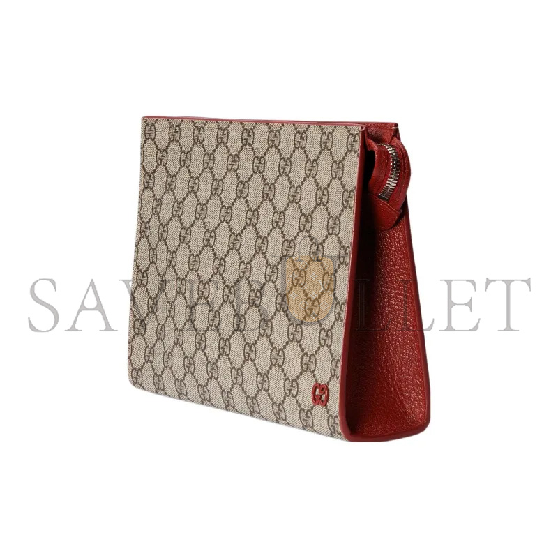 GUCCI BI-COLOR SMALL POUCH 768255 (26*18*6cm)